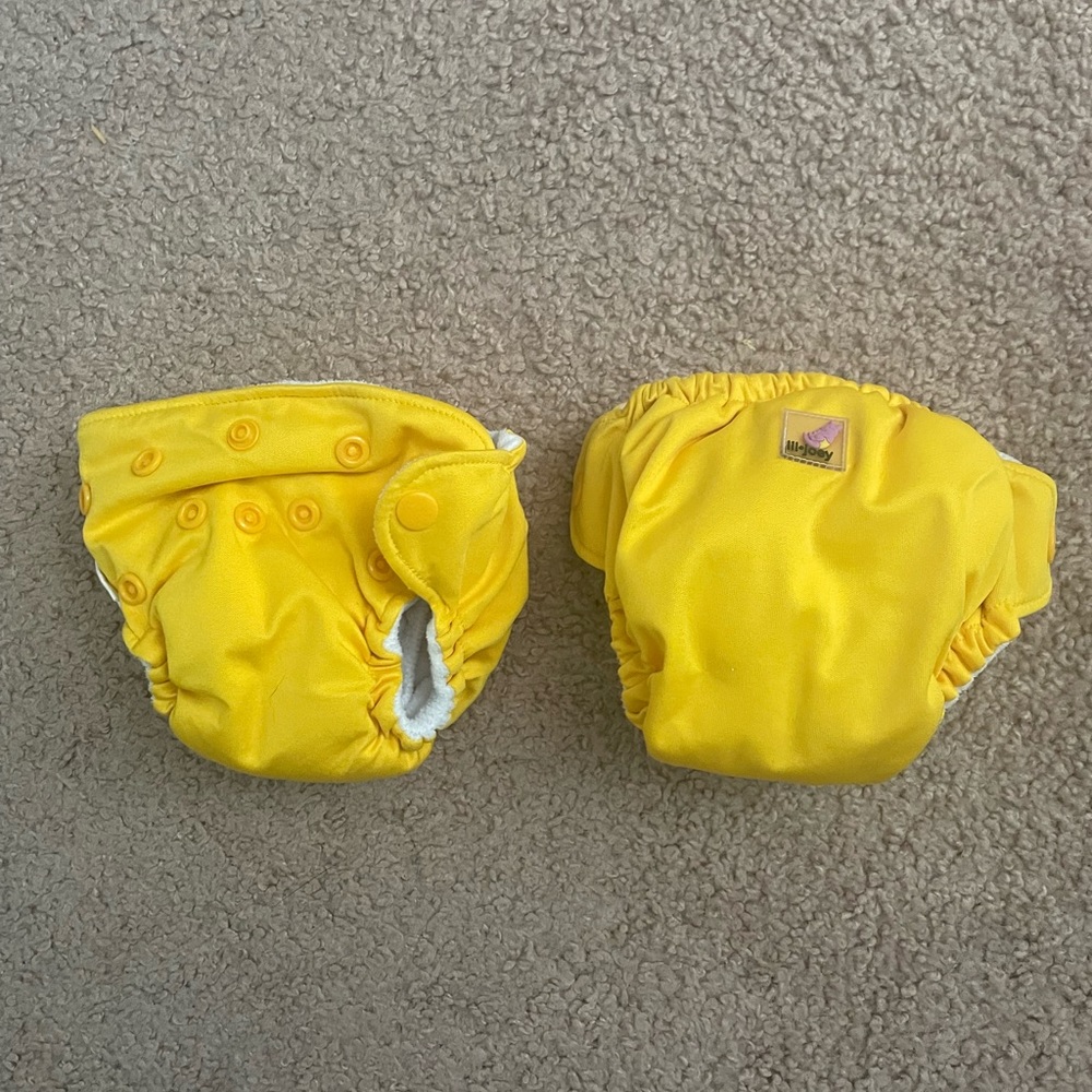 Lil Joeys newborn all-in-one diapers (2pack)